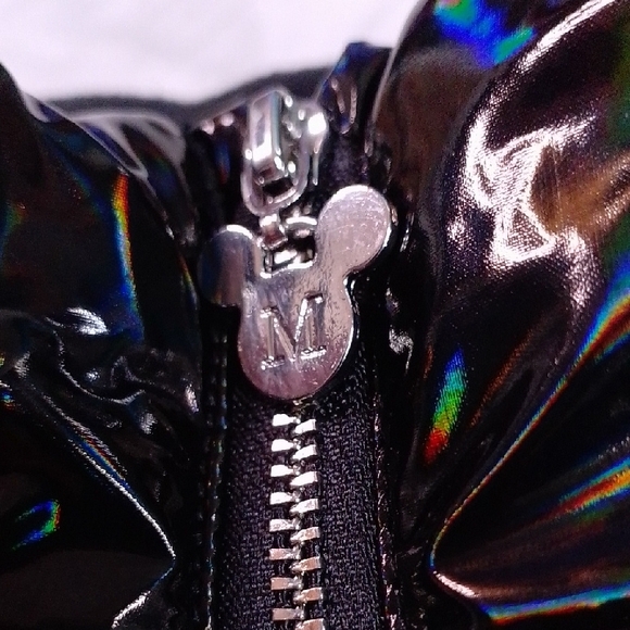 RARE Disney Baby MICKEY MOUSE Black Down Puffer Jacket - Picture 9 of 11